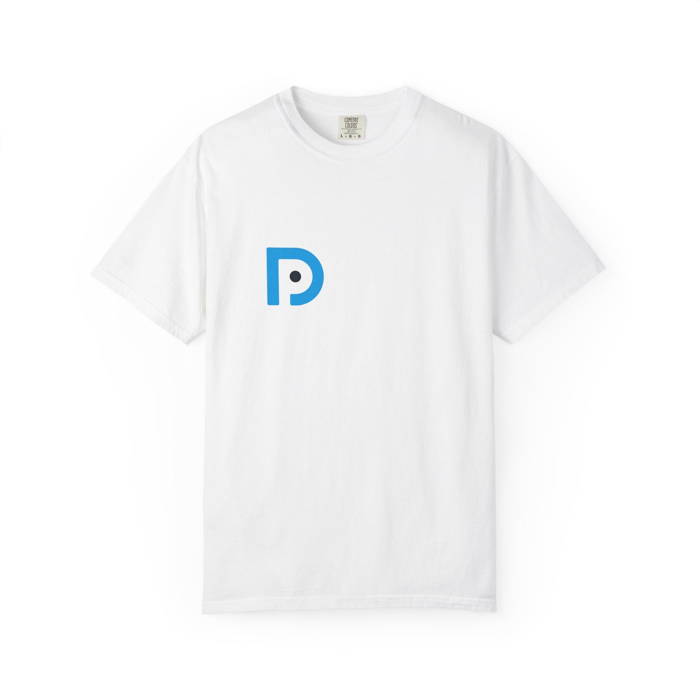 datapal t-shirt blue back logo