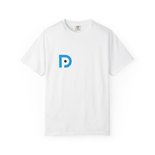 datapal t-shirt blue back logo