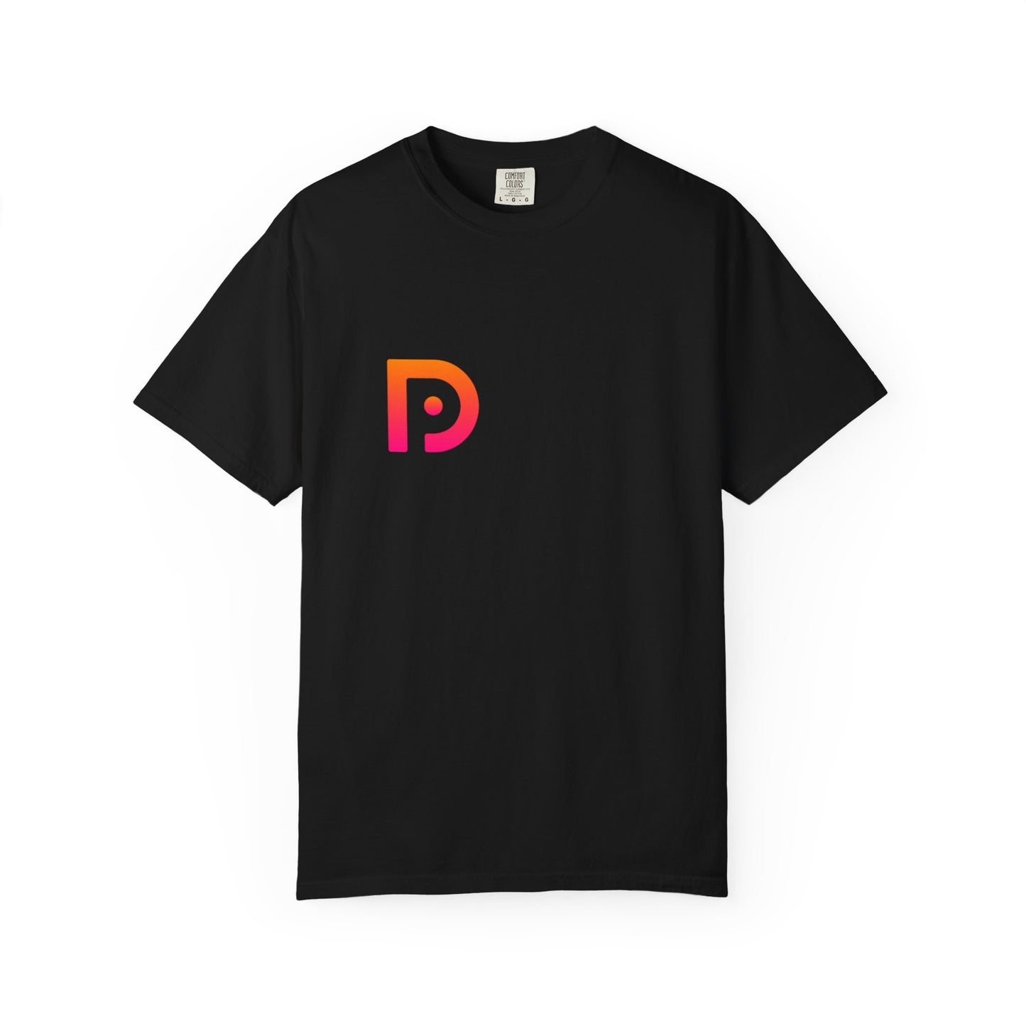 datapal t-shirt orange back logo
