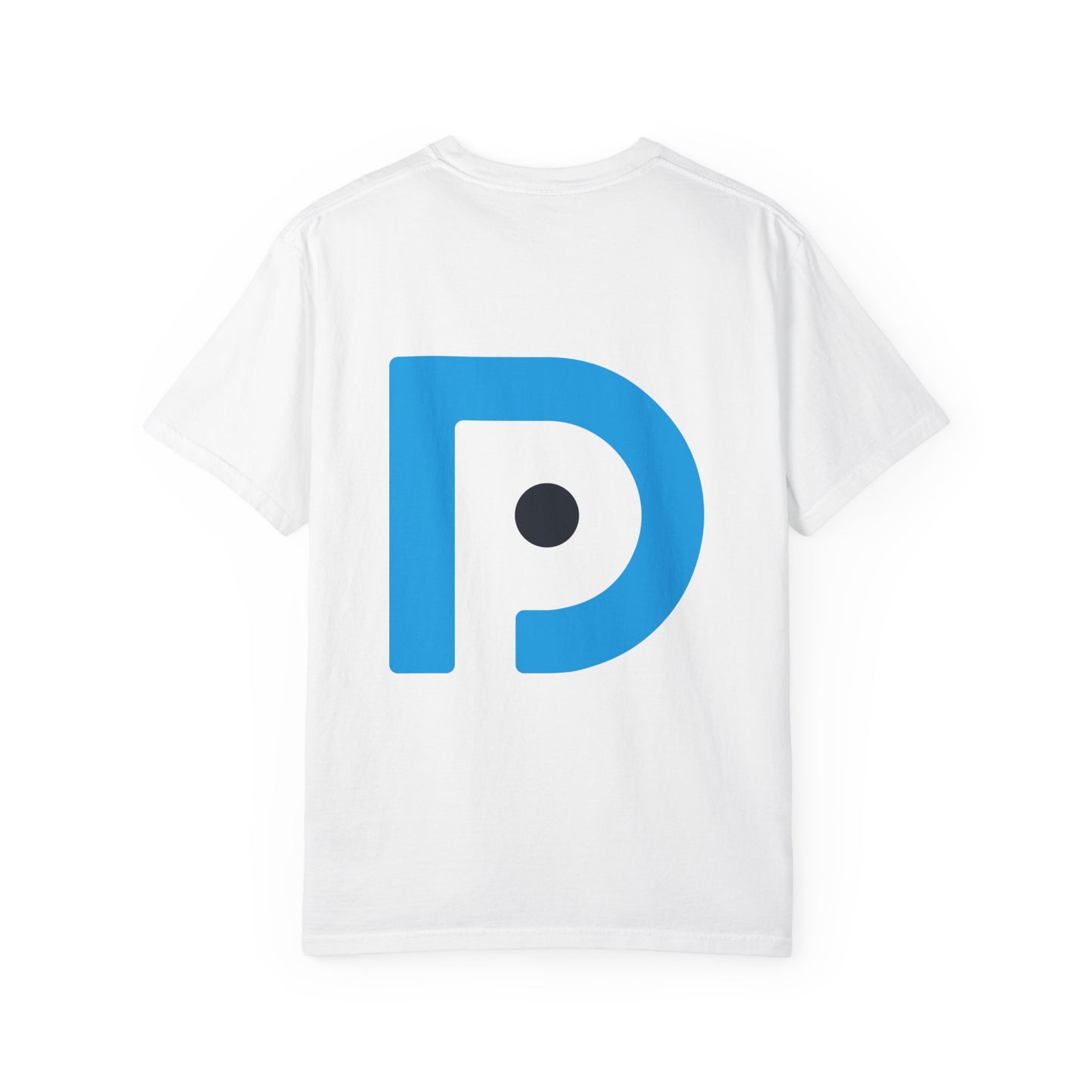 datapal t-shirt blue back logo