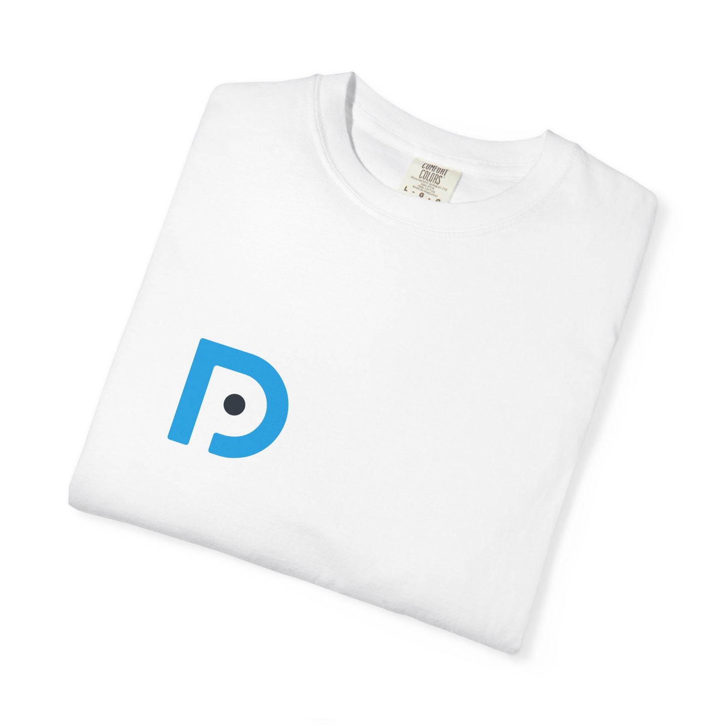 datapal t-shirt blue back logo