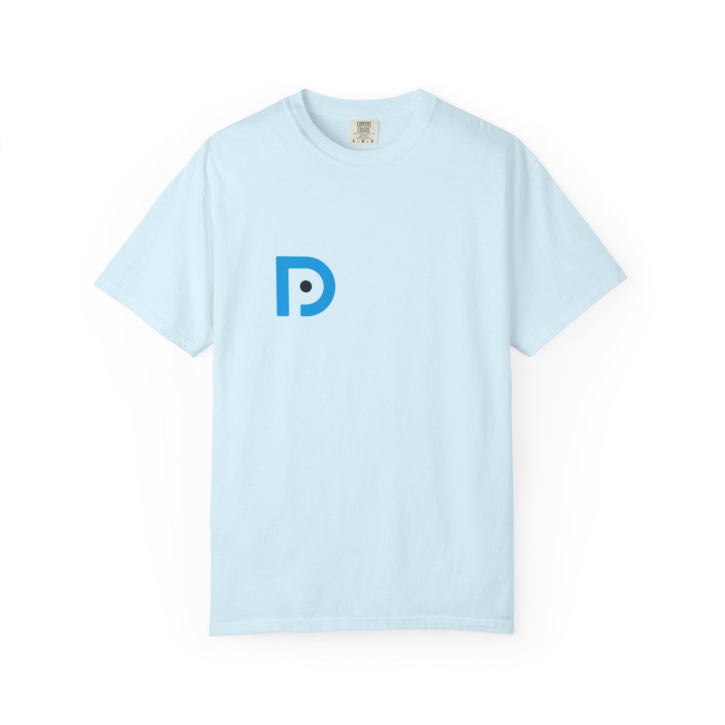 datapal t-shirt blue back logo