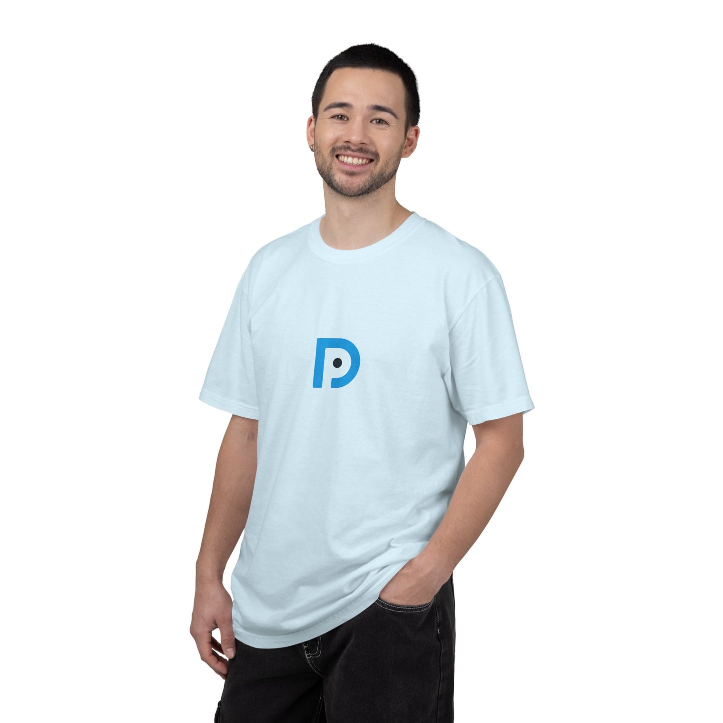 datapal t-shirt blue logo