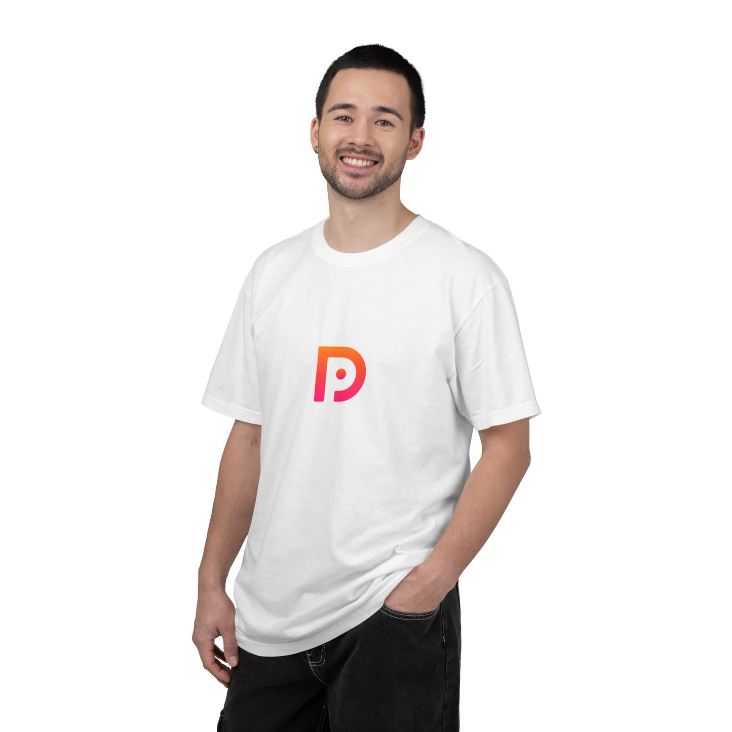 datapal t-shirt orange logo