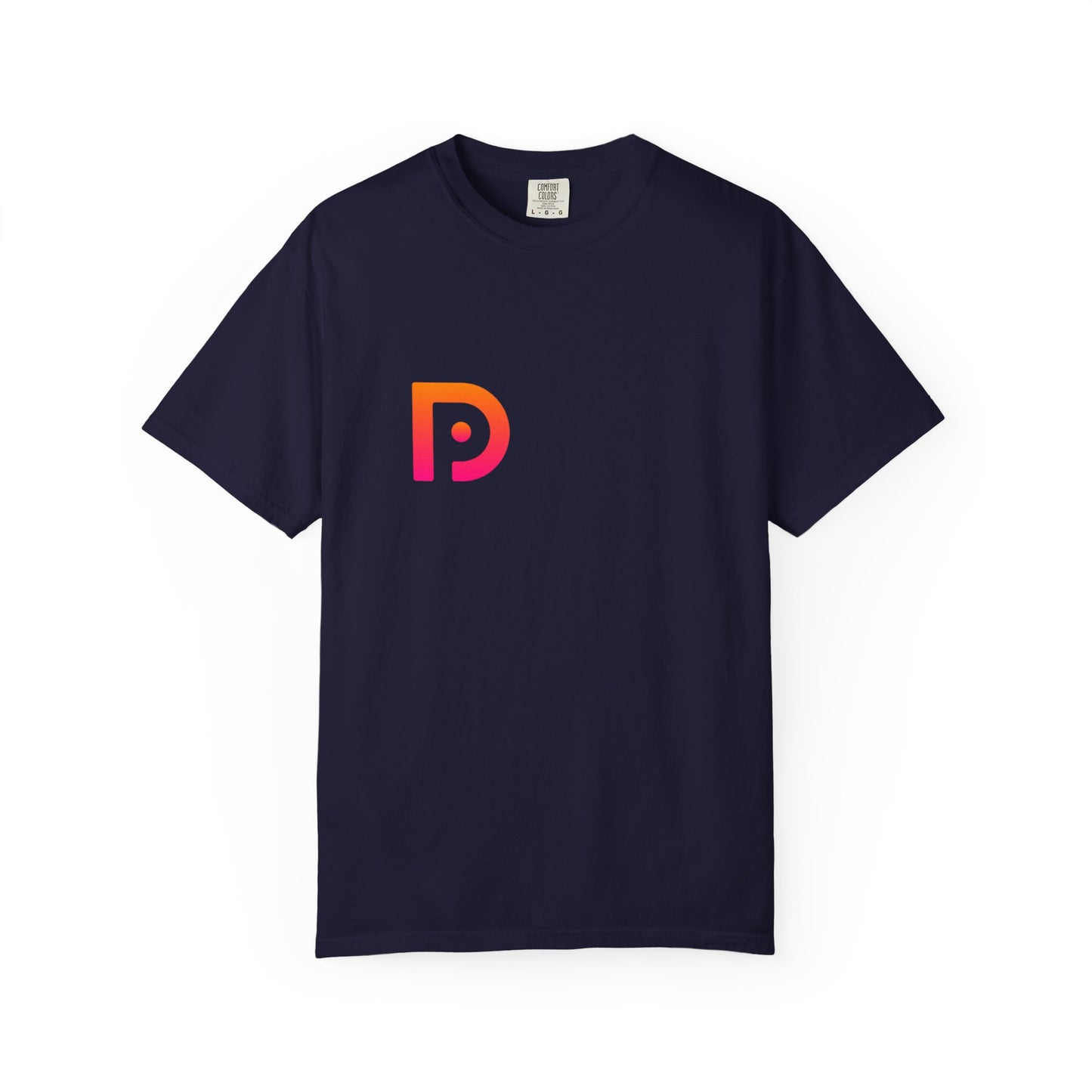 datapal t-shirt orange back logo