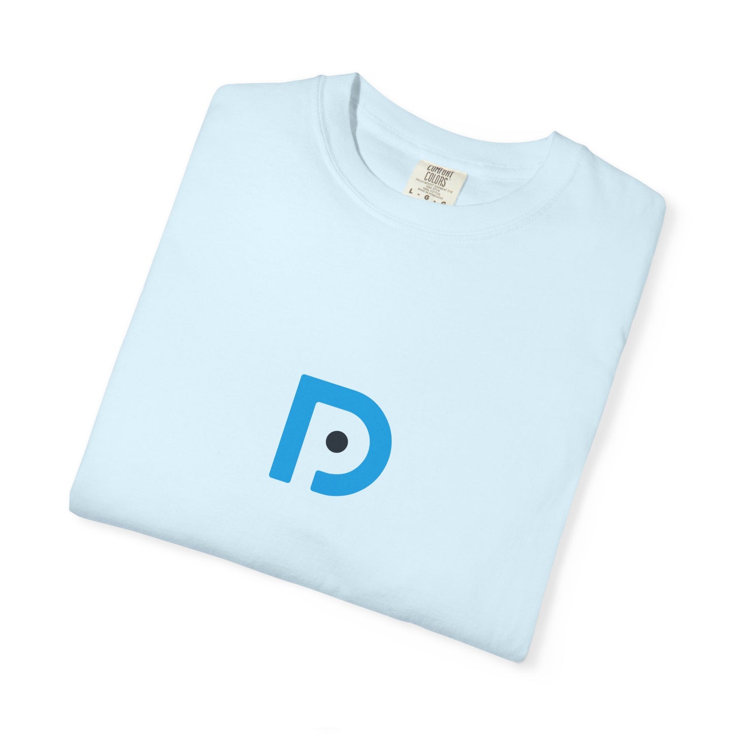 datapal t-shirt blue logo
