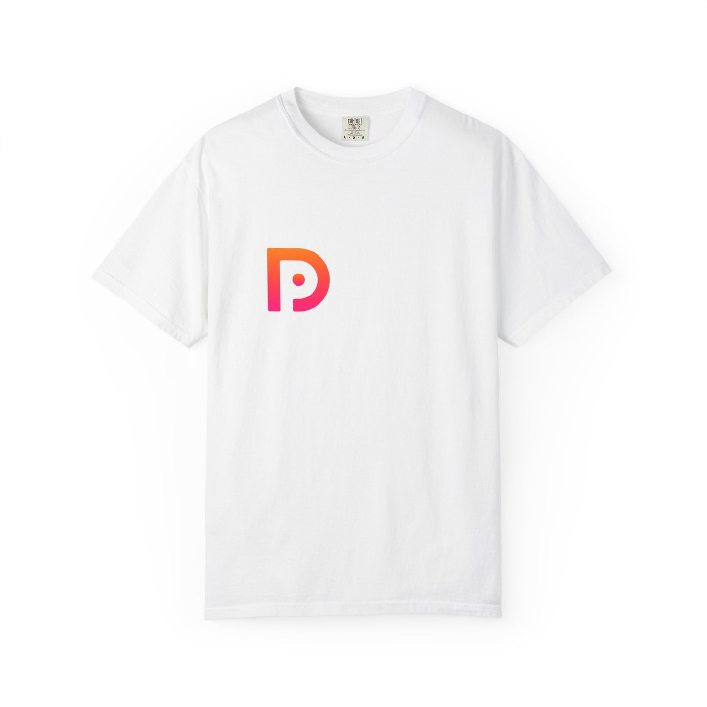 datapal t-shirt orange back logo