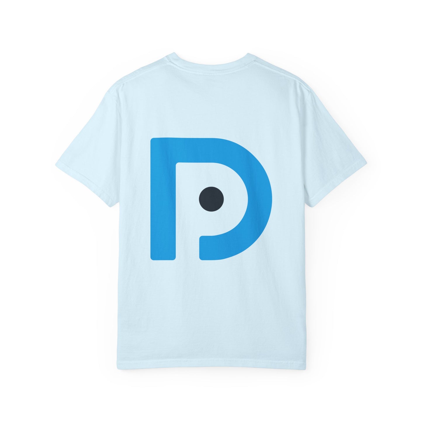 datapal t-shirt blue back logo