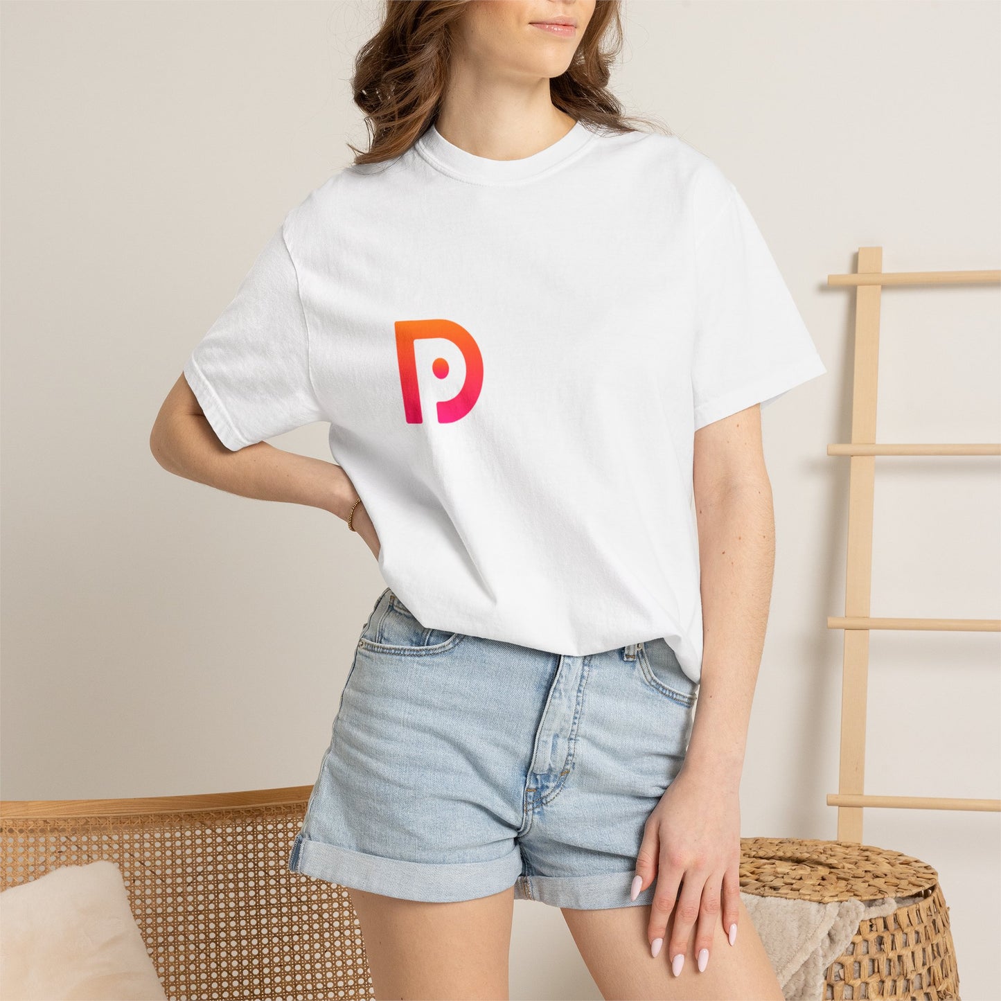 datapal t-shirt orange back logo