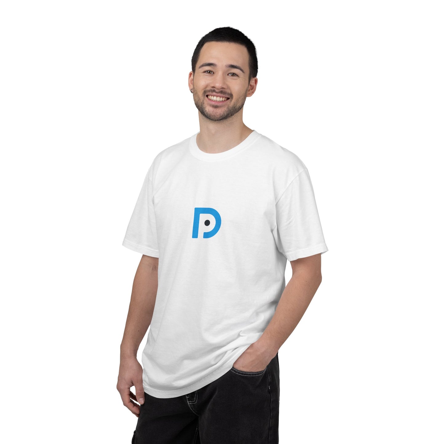 datapal t-shirt blue logo