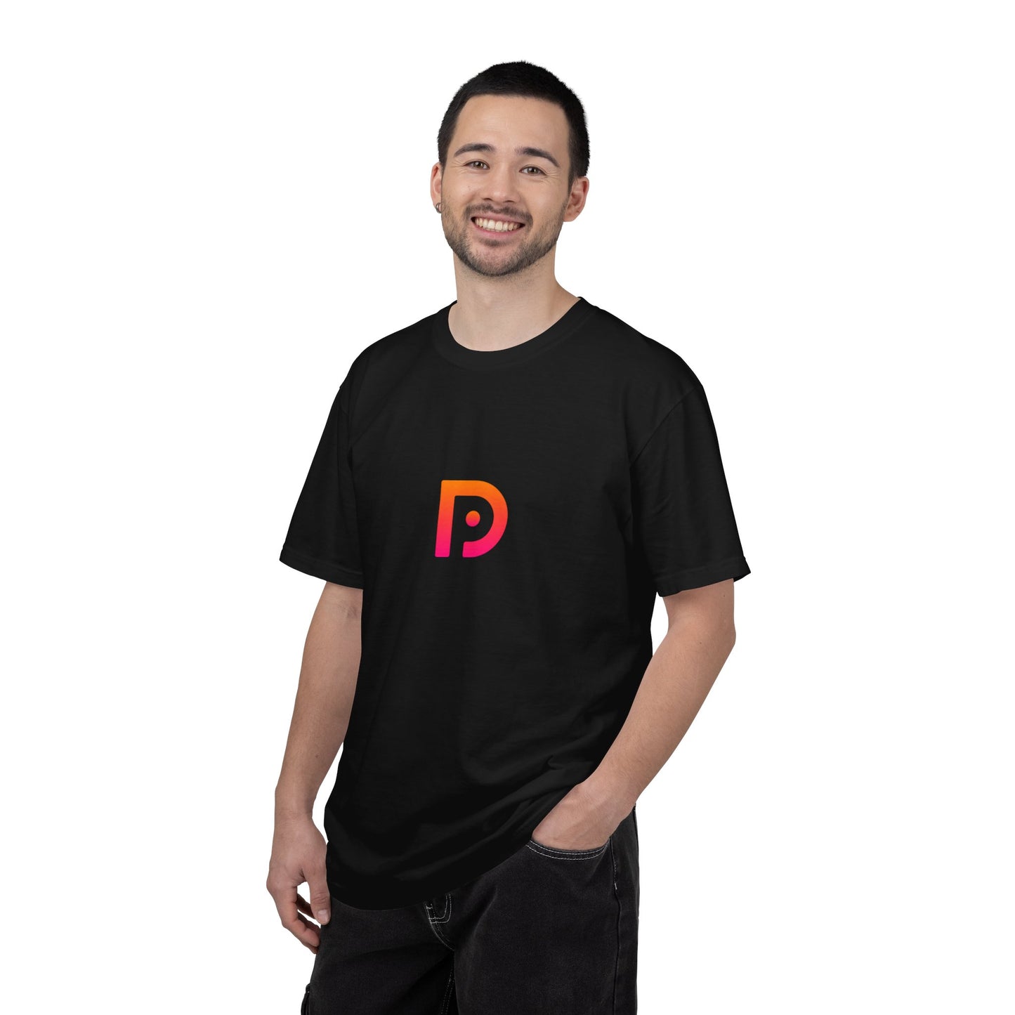 datapal t-shirt orange logo