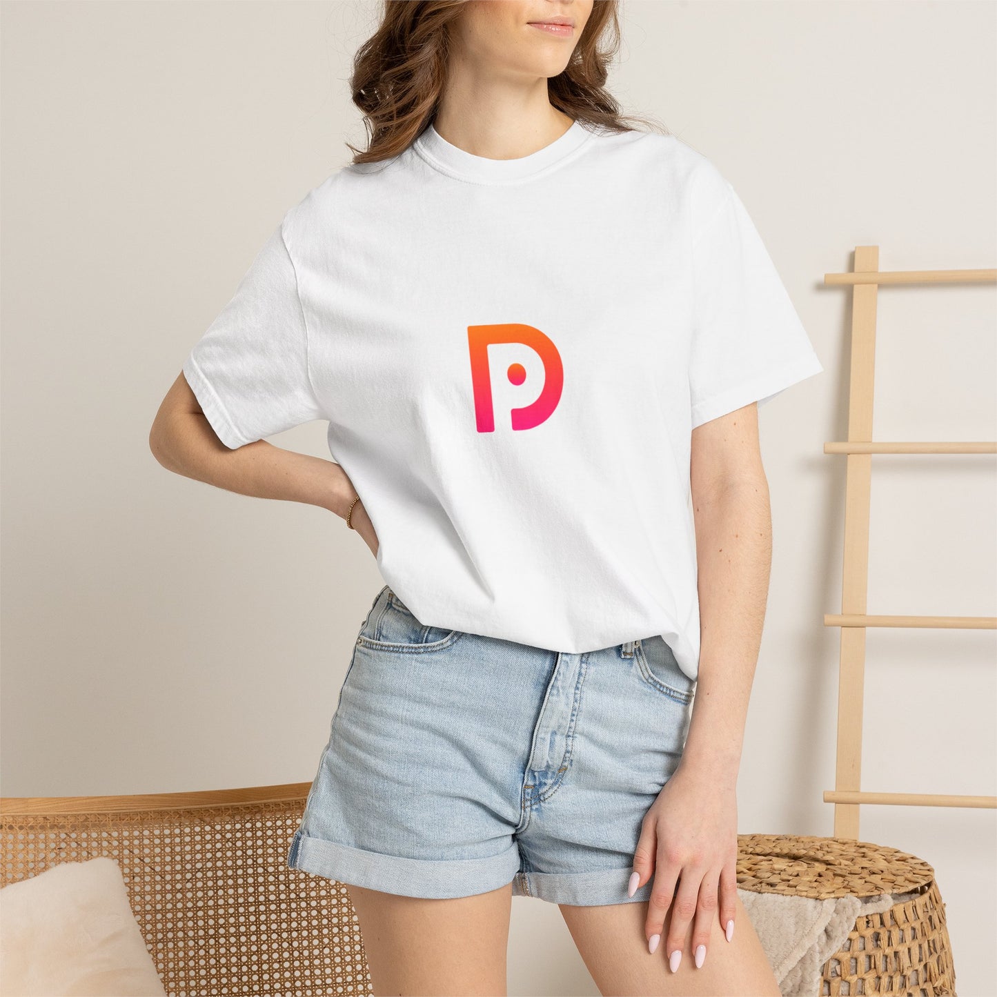 datapal t-shirt orange logo